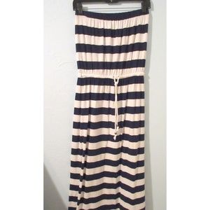GAP Striped Maxi Dress